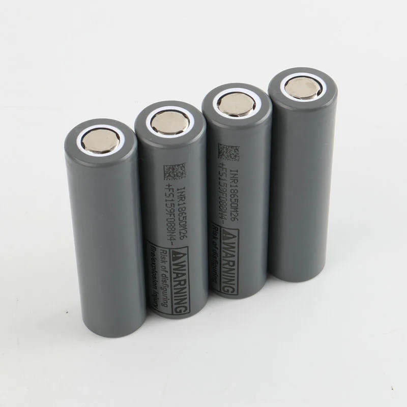 New INR18650M26 3.7V 2600mah Discharge 10A 18650 Lithium Battery Suitable for Electric Bicycles, Scooters and Electric Toys