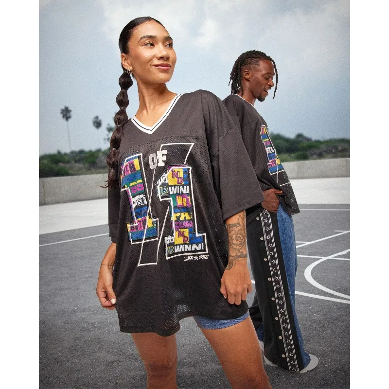 2026 ZW Männer Frauen Übergroßes Sporttrikot Nr. 11, Fitness, Laufen, Gymnastik, Yoga, atmungsaktiv, schnell trocknend, modisches Freizeitoberteil