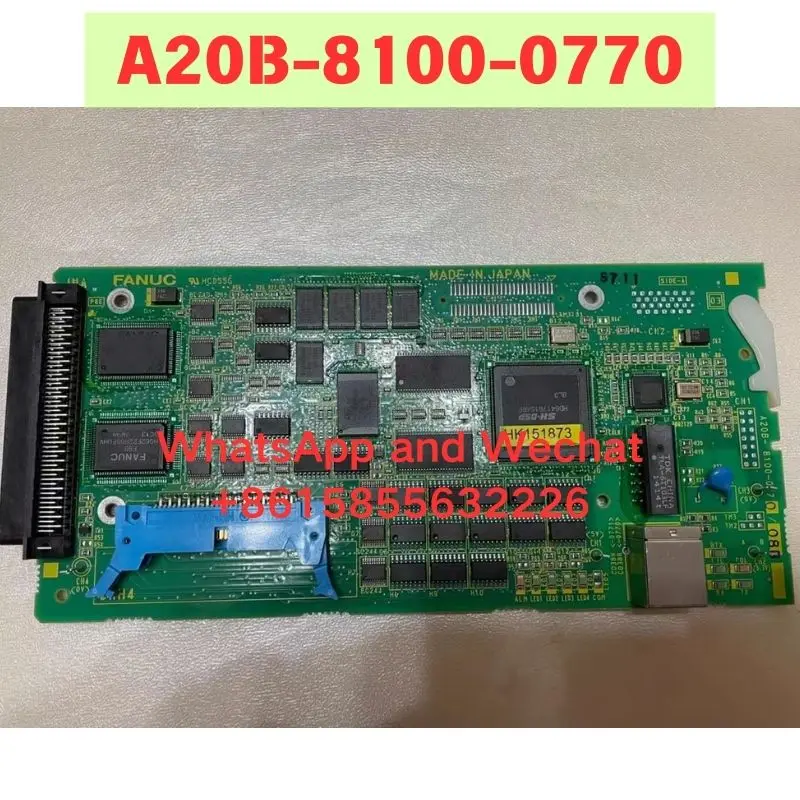 Used A20B-8100-0770 Circuit board data service network card Functional test OK Fast delivery