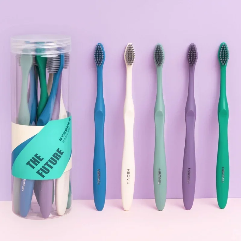 

10 Piece Adult Soft Bristle Barreled Toothbrush Wholesale 10 Children's Toothbrush 10 Soft Bristle Toothbrush