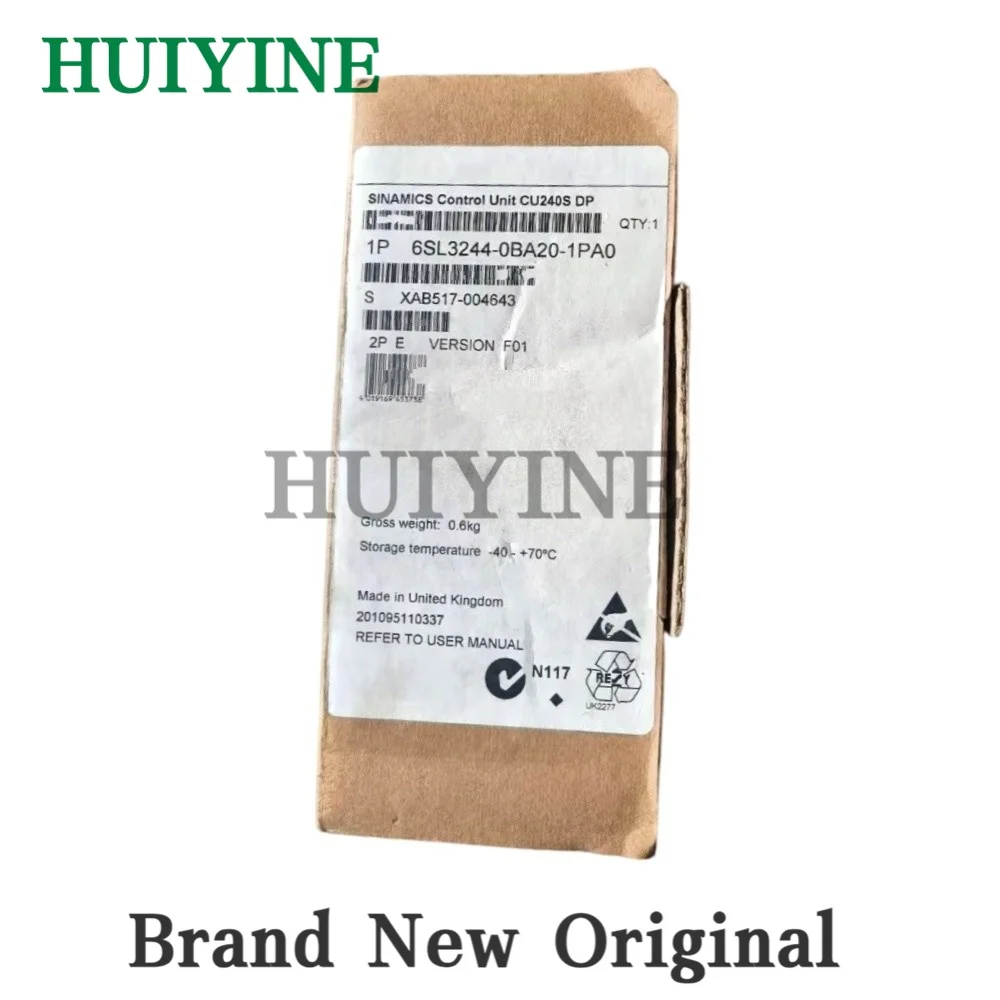 New Original 6SL3244-0BA20-1PA0 PLC Module