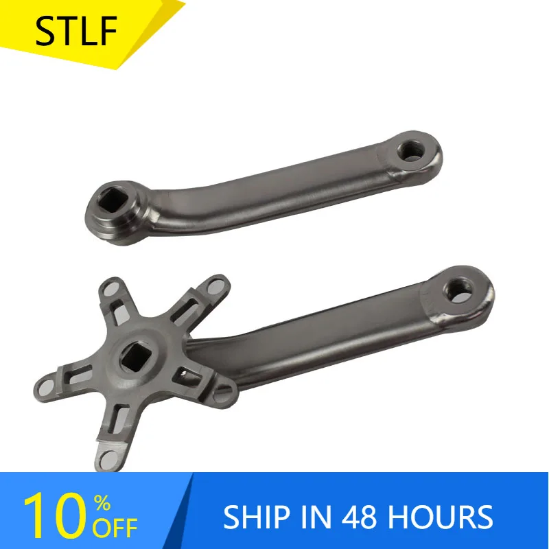 

STLF Titanium Bicycle Crankset Titanium Bicycle Spider and Crank Customized Titanium Bicycle Crankset