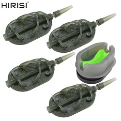 Hirisi Carp Fishing Method Feeder Cage 30g/40g/50g/60g QuickRelease Bait Cage Basket Bait Fishing Tackle Accessories F114