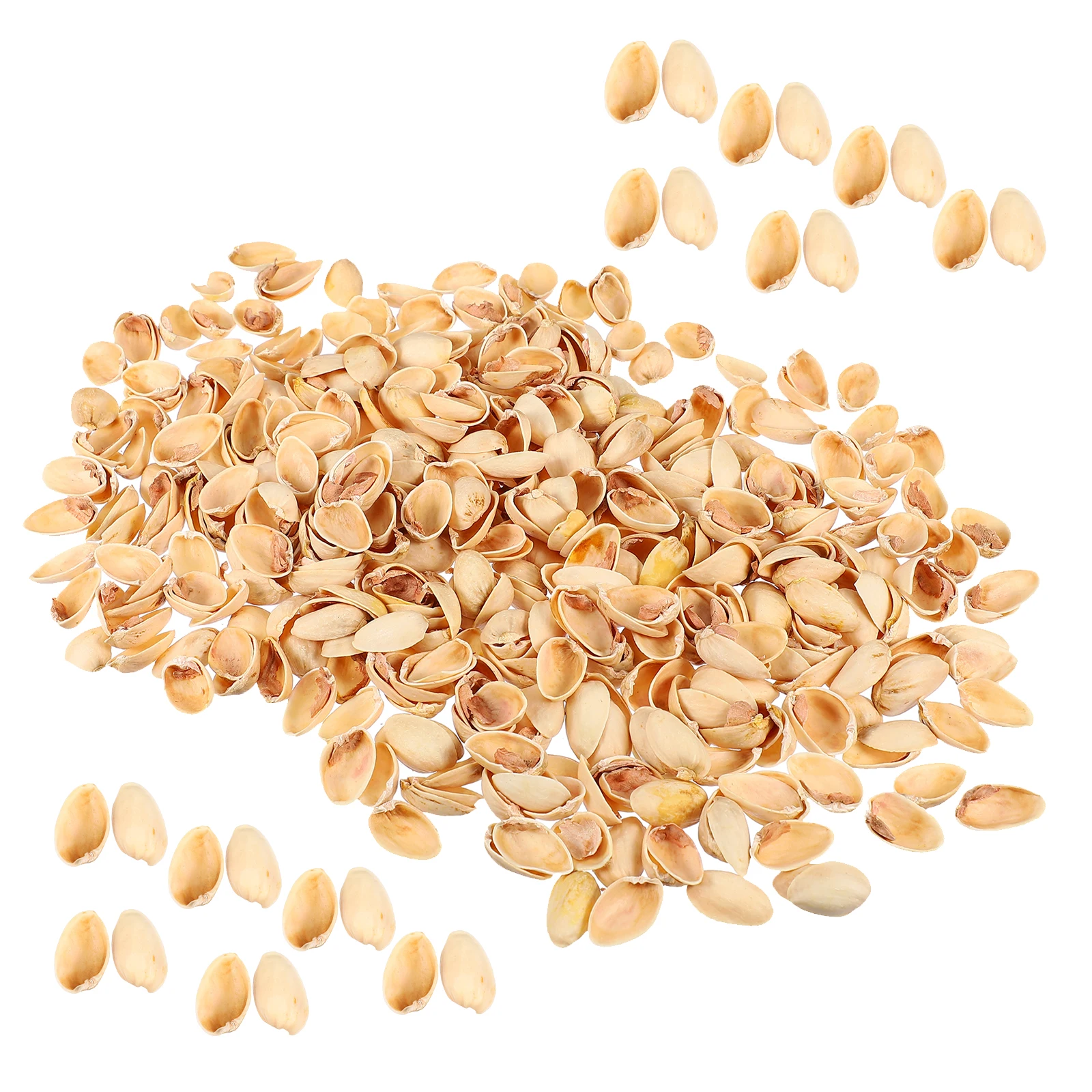 1袋装飾画DIY材料天然ジュート紐クラフトロープ付き子供用クラフトピスタチオシェルセット想像力豊かな作品用