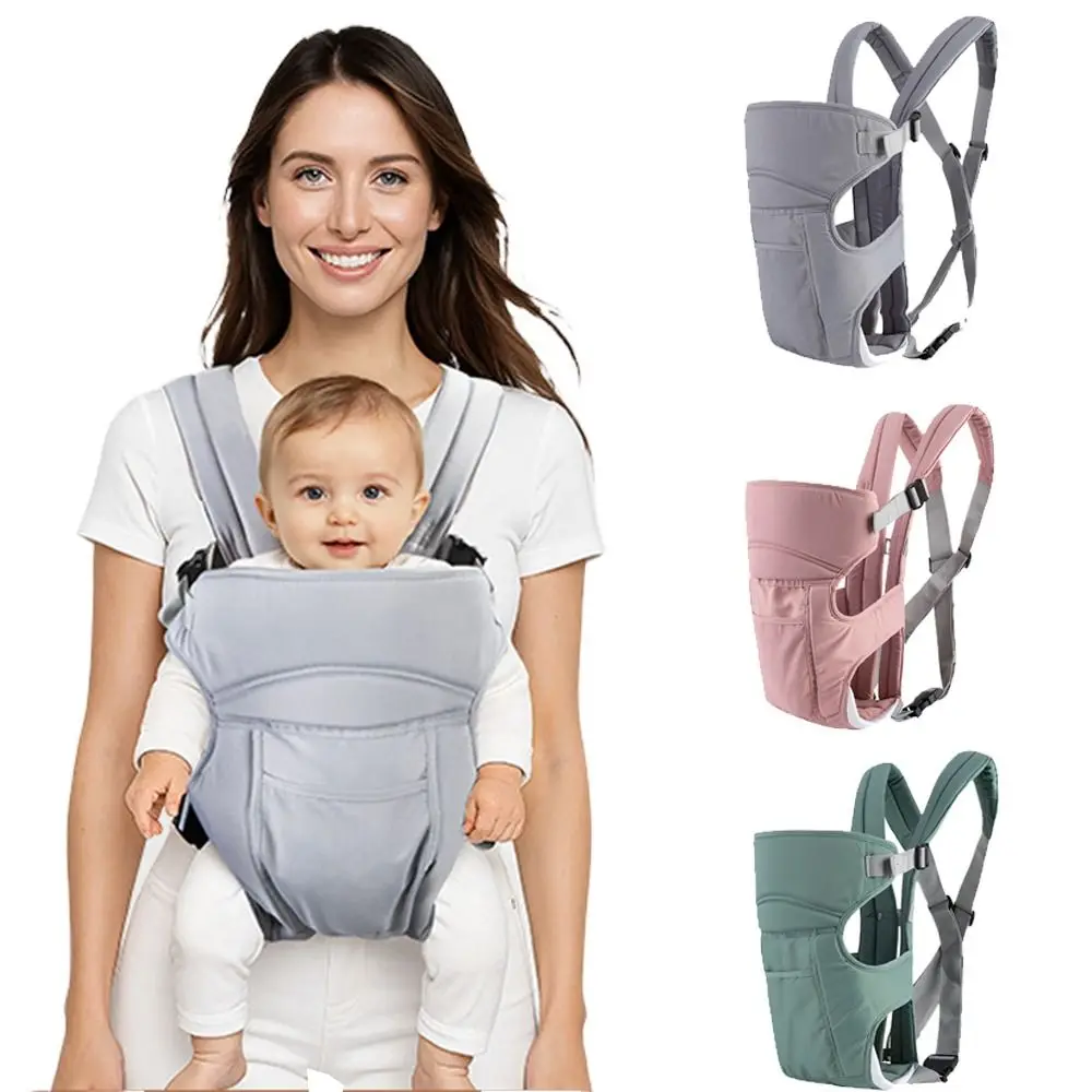 

Дышащий многофункциональный переносной слинг-кенгуру для новорожденных: для ношения спереди и через плечо, с ремнем для пеленания