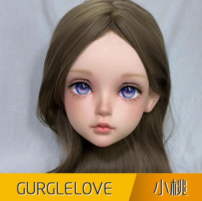 

(TAO)Женская смола для девочек, половина головы, кигуруми, BJD глаза, кроссдресс, косплей, японская кукла Лолита, маска