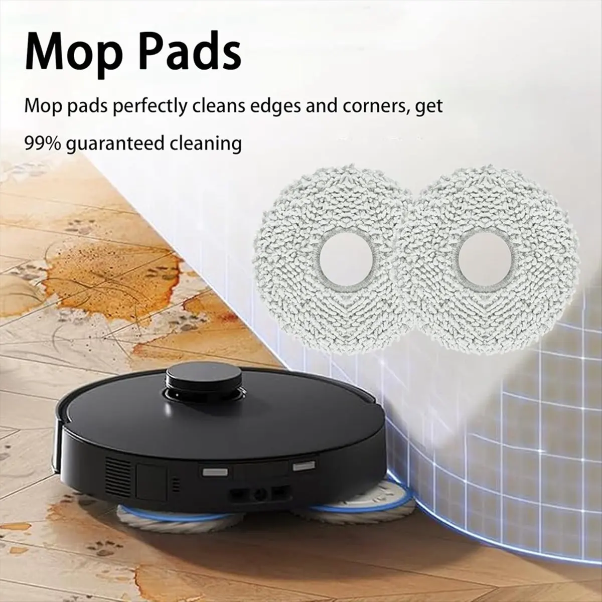 A88M 21PCS for ECOVACS DEEBOT T30S/ T30S Combo Robot Vacuum Cleaner Parts Main Side Brush Hepa Filter Mop Cloth Dust Bags view 3