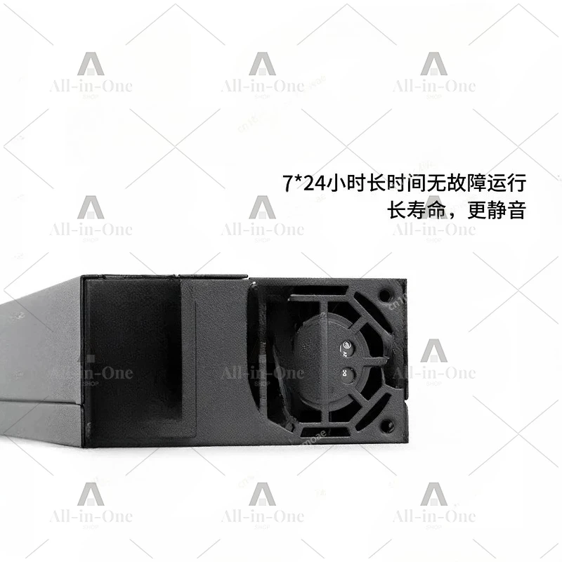 Fully Modular Flex ATX Power Supply - DELTA 7660L 600W Max, 1U Size for High-End ITX & NAS Builds, 80 Plus Bronze