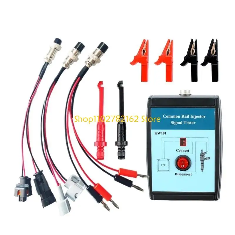 

547B Electromagnetic Injector Driver Tester Common Injector Tester for AM-KW101