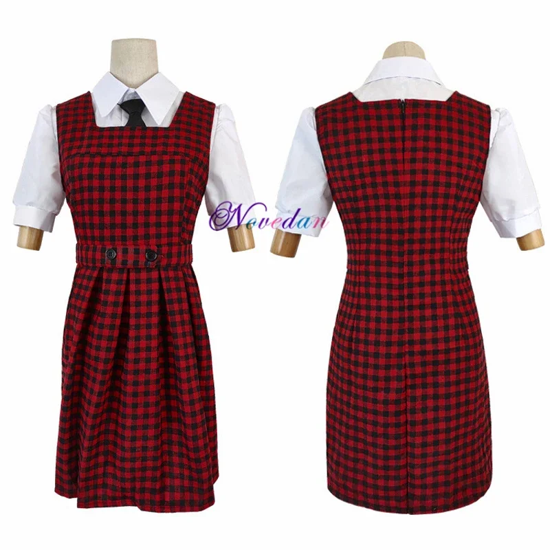 Neue Comics die Regenschirm Akademie Cosplay Kostüm Männer Frau Anime College School Uniform Jacke Hemd Kleid