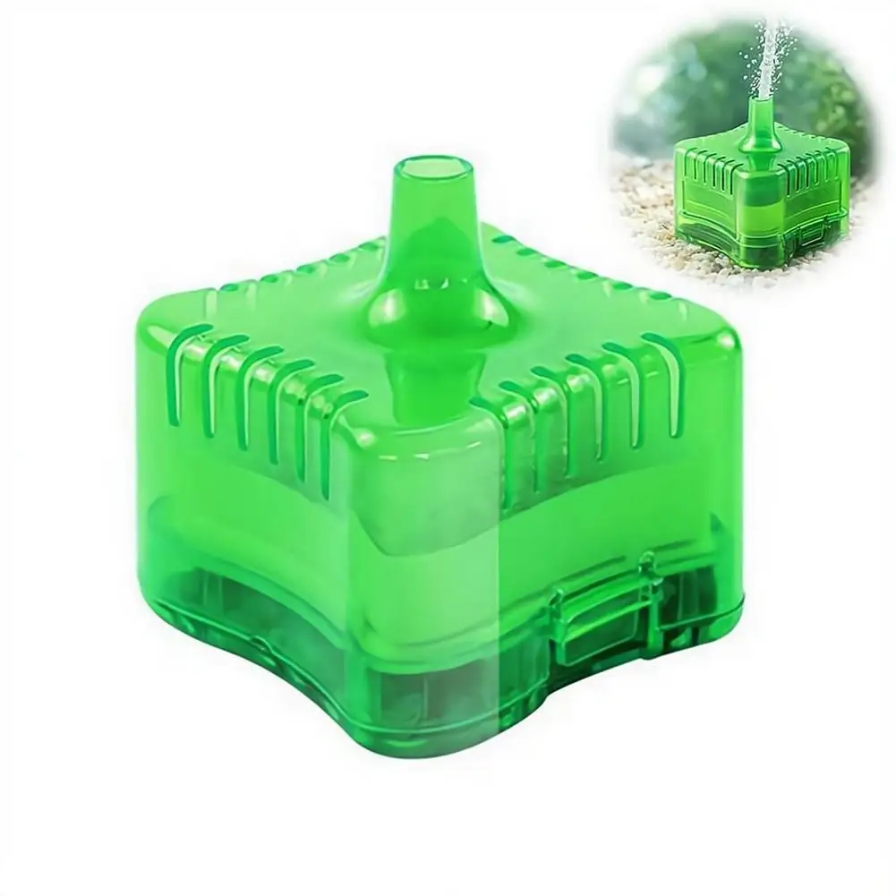 Filtre d'aquarium miniature 3 en 1 avec médias céramiques, charbon actif, éponge, pierre à air et système de biofiltration pour petits aquariums de moins de 40 cm