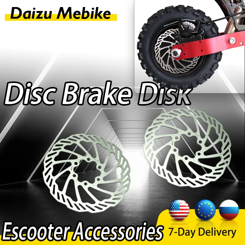 

Disc Brake Disc Electric scooter Accessories X60Exclusive Accessories Original E Scooter Replacement Parts 140mm Aluminium Alloy