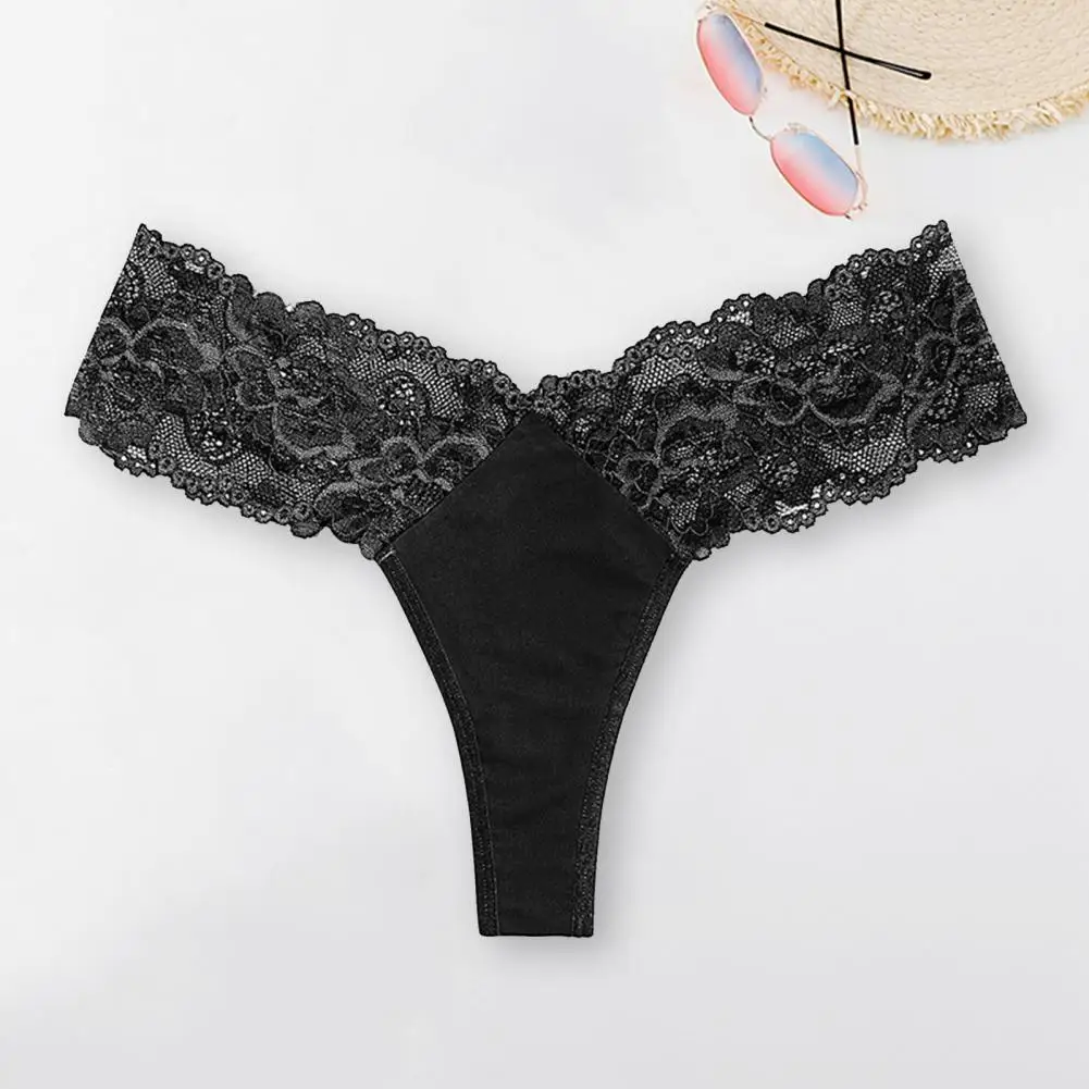 Women Briefs Underwear Underpants Lightweight See-through  Sexy Perspective Mid Waist Lady Panties