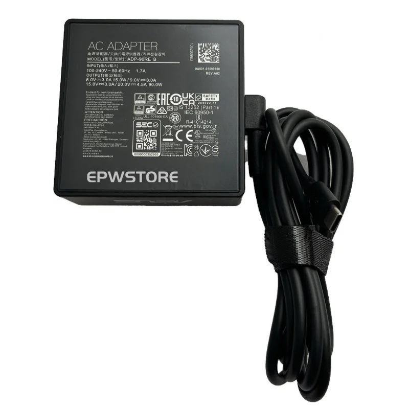 

Зарядное устройство переменного тока L+ 90W 20V 4.5A USB type-C для Asus Vivobook S 14X OLED M5402RA
