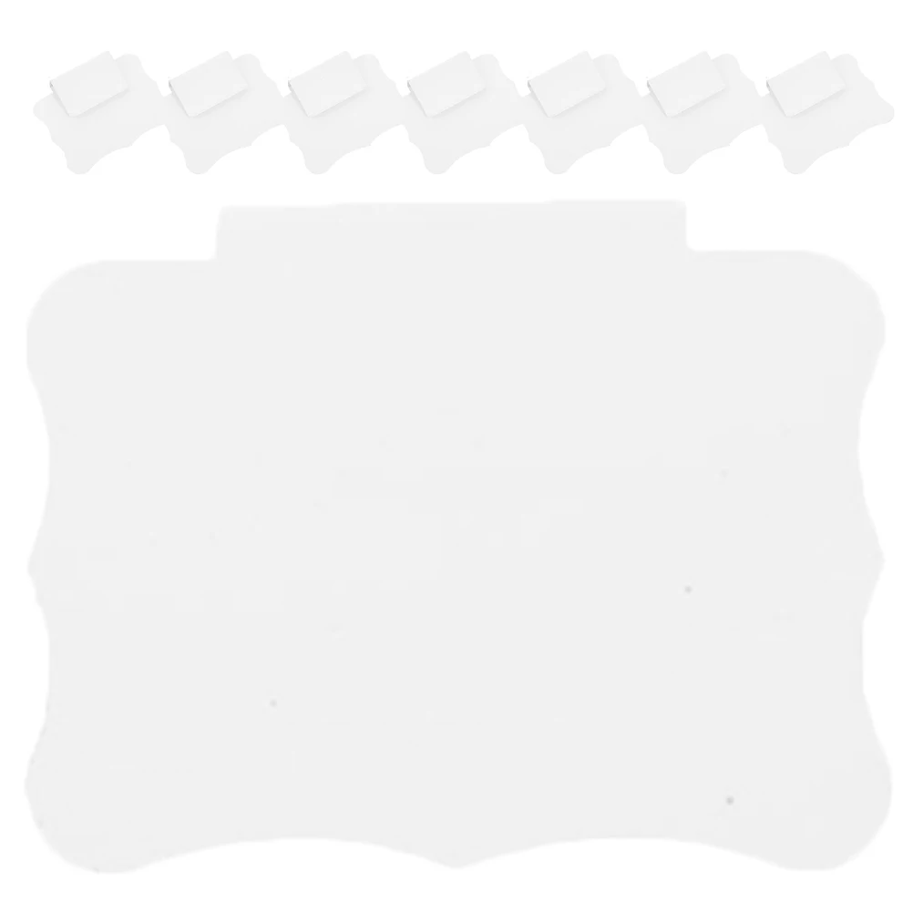 20 Pcs Rewritable Price Tags Mini Chalkboard Labels Sign Display Tag Message Boards Advertising Rack Multi Functional Price