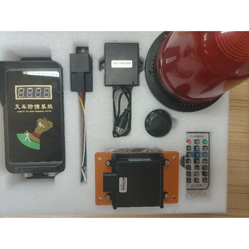 Forklift Microwave Radar Adjustable Active Collision Avoidance System with Customizable Alarm Range Auto Parts