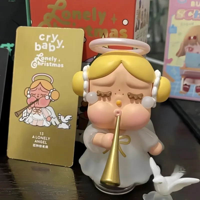 

Crybaby Solitary Christmas Series Limited Edition Blind Box Cute Collectible Doll Trendy Display Piece Out-Of-Print Toy Genuine