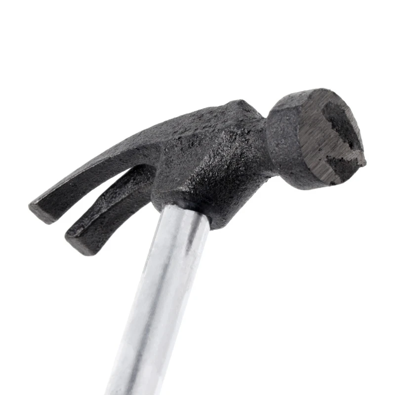 

F92C 18cm Stainless Steel Hammer with Plastic Handle Hand Repair Tool For Woodworking