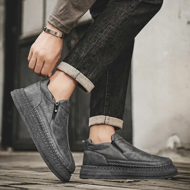 

Большие ботинки с круглым носком 43, красная повседневная обувь, мужские коричневые кроссовки, спортивные приятные теннисные мужские кроссовки Krasovki Athlete