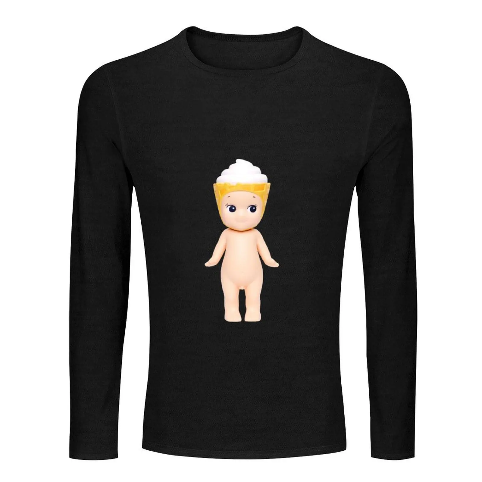 ice cream sonny angel Long T-Shirt Anime t-shirt man clothes t shirts for men