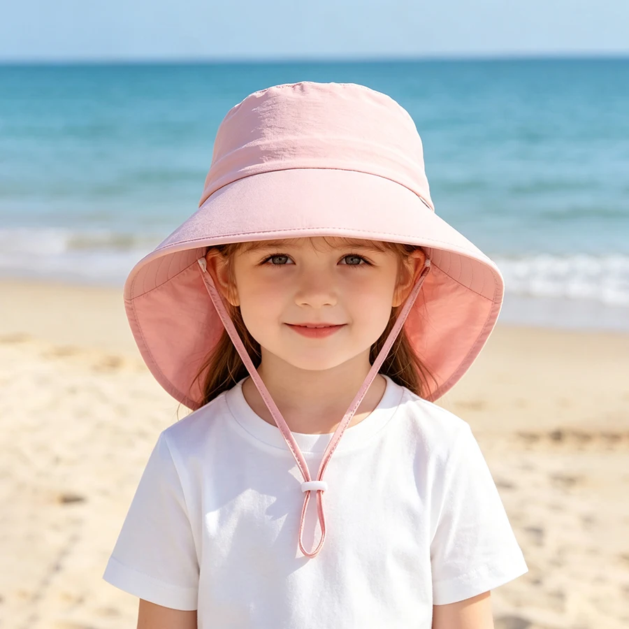 Digital Printing Children's Fisherman Cap - Cartoon Patterned Sun Hat Suitable for Boys and Girls Aged 0-10