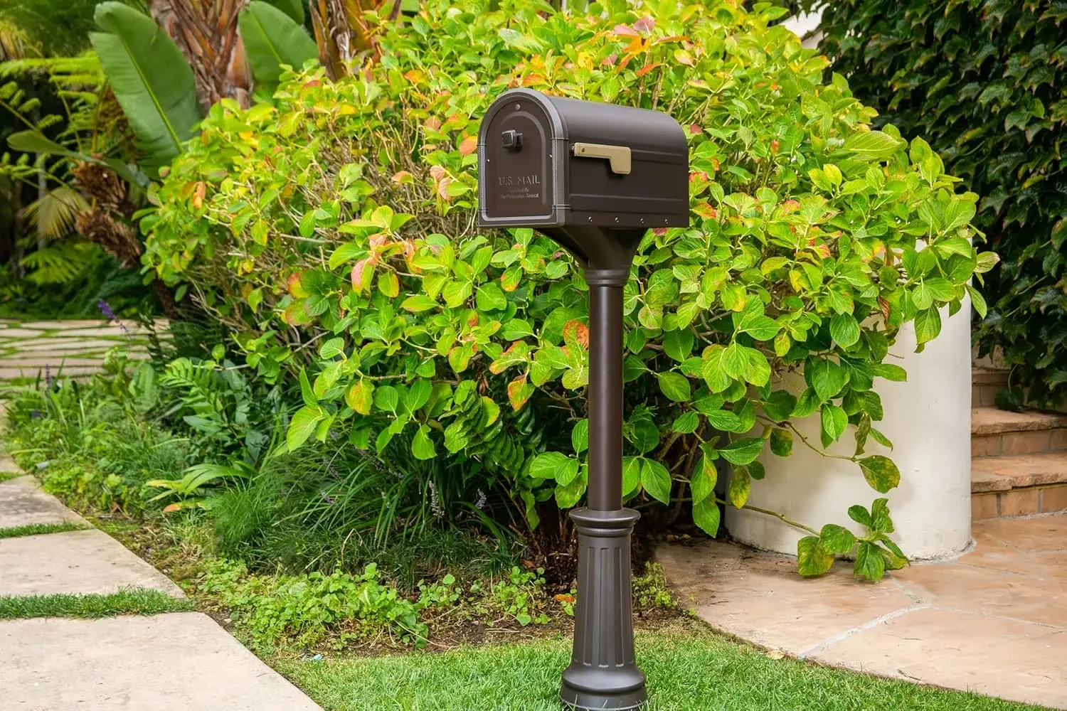 

[XMSJ-Limited Stock, Buy Now!]7980RZ Roxbury Kit Mailbox, Rubbed Bronze