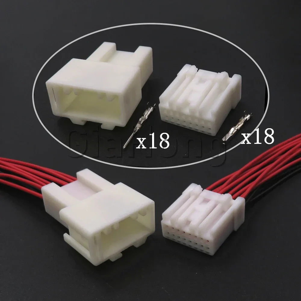 1 Set 16 Ways AC Assembly Parts 6098-4339 6098-4333 Auto Steering Wheel Multifunctional Socket Miniature Connector