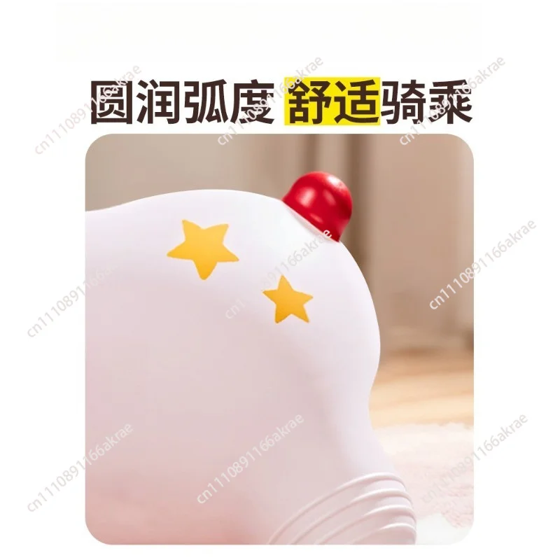 for Jumping horse inflatable horse baby anti-drop jumping deer children's toys 1 to 3 years old horse riding college students