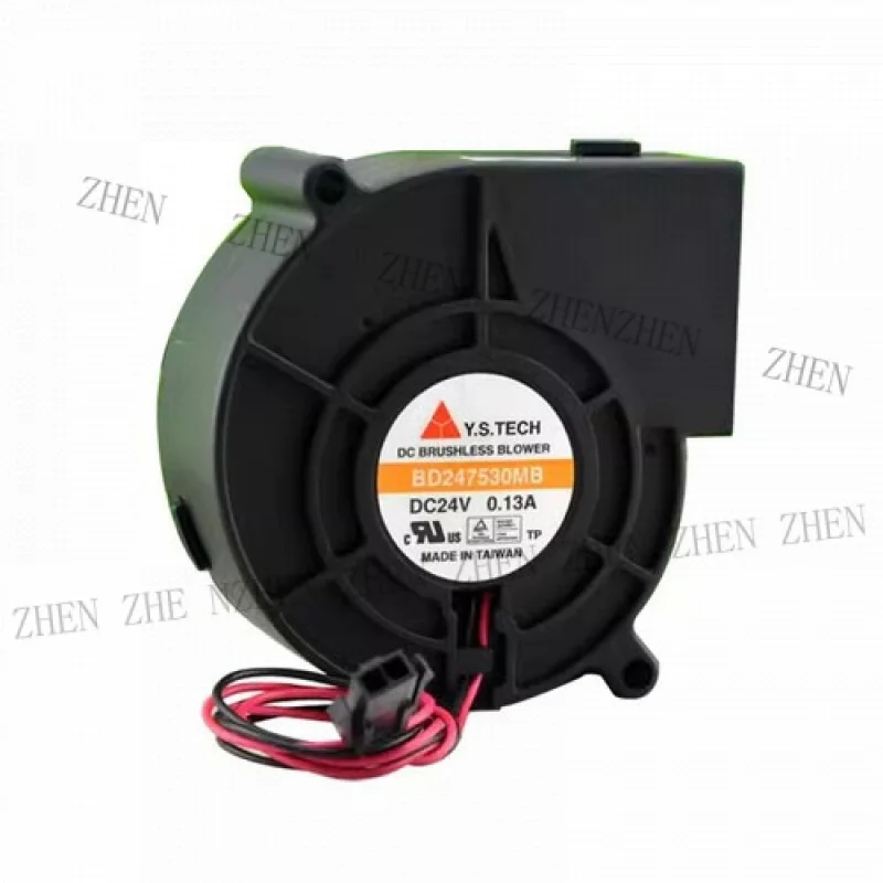 Y 1 Pc. New BD247530MB DC24v 0.13A 7530 7.5CM Projector Blower Fan