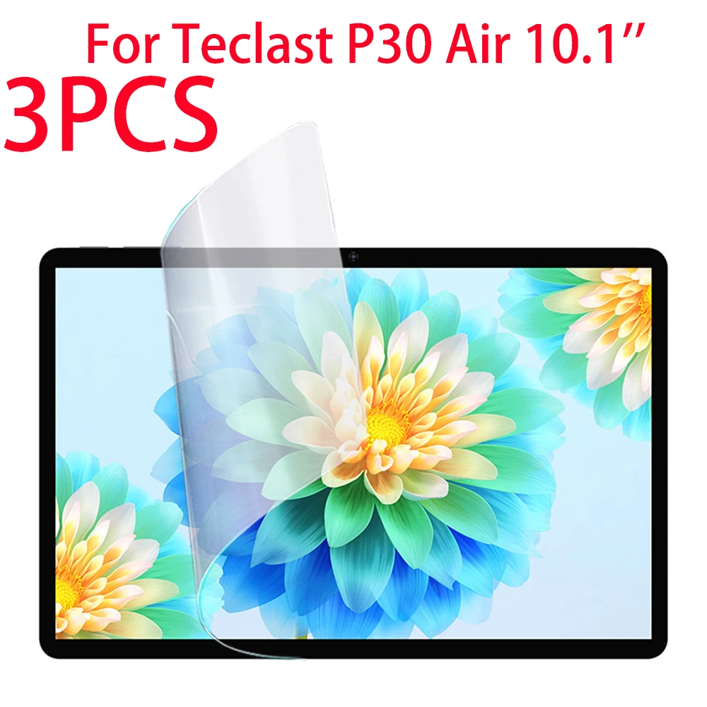 

3 Packs PET Soft Film Screen Protector For Teclast P30 Air 10.1 Inch Protective Film For Tablet Teclast P30AIR