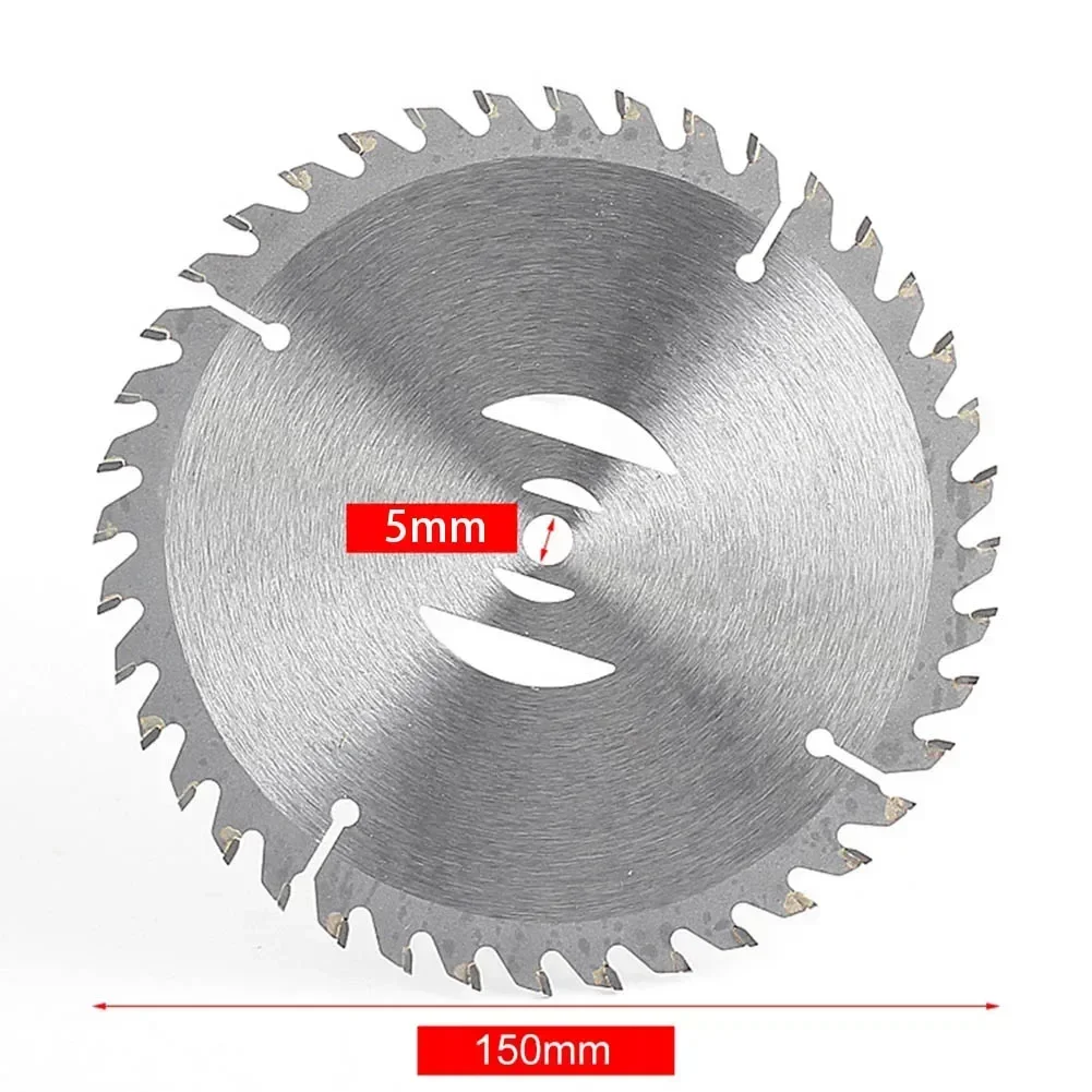 Imagem -02 - Metal Grass Trimmer Head Blade Saw Blade Cortador de Grama Acessórios de Escova Garden Tool Parts 40 Dentes 150 mm