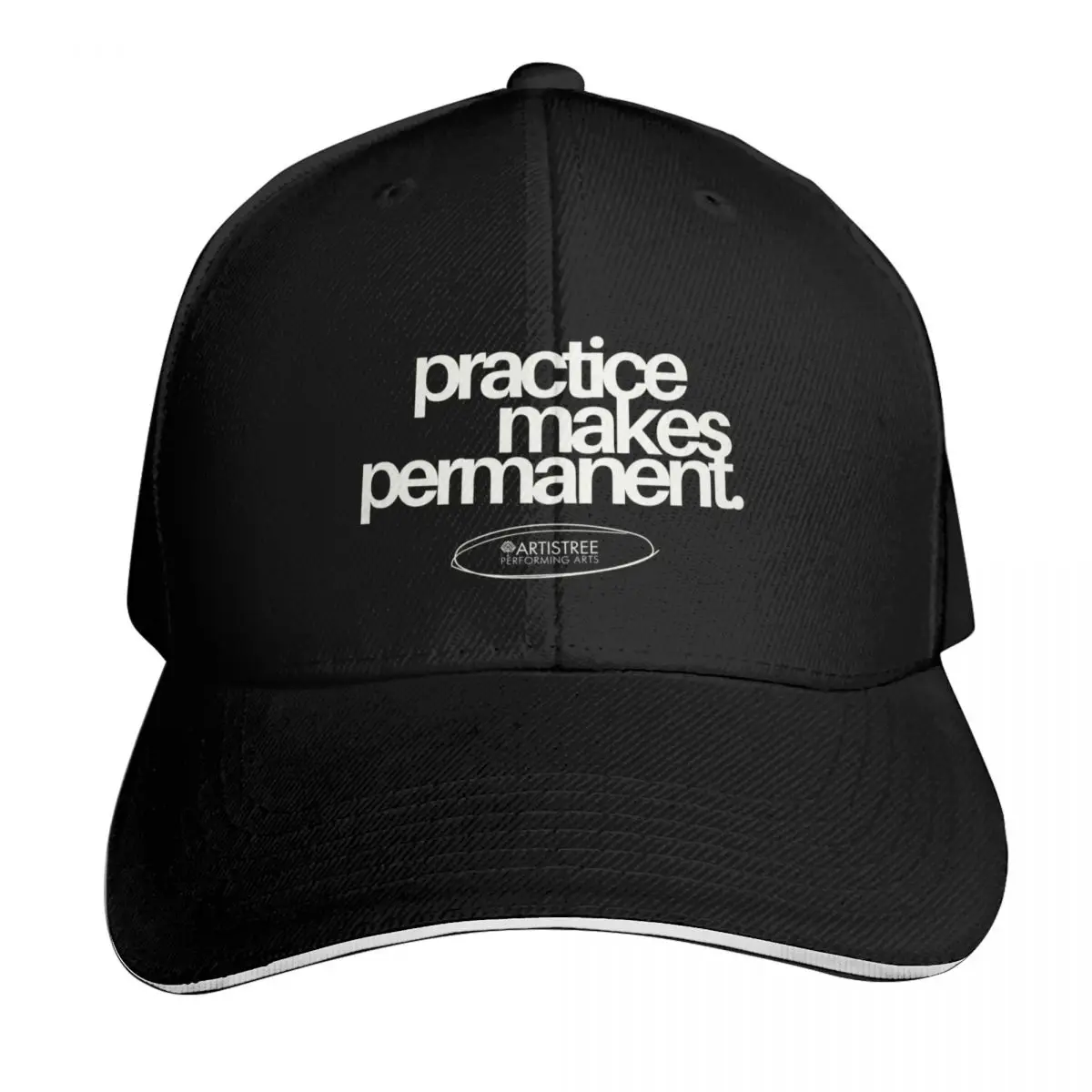 

Practice Makes Permanent Baseball Cap fun hats sailor cap for men Snap Back Hat |-F-| For Man Women's