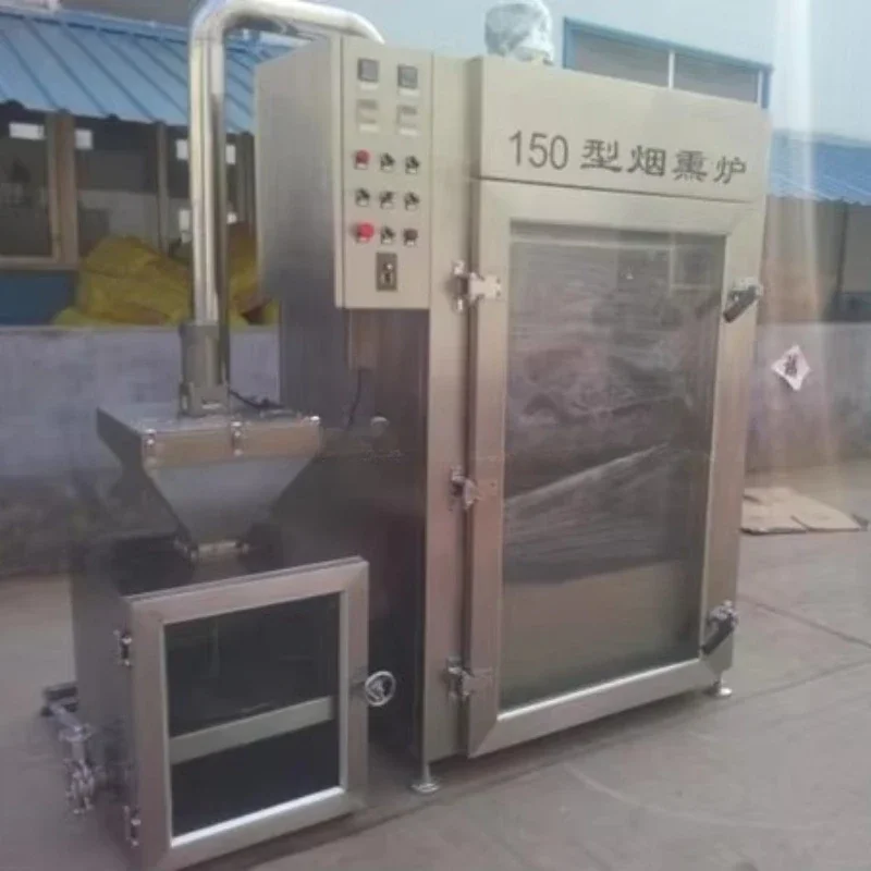 Customized Commercial Meat Fish Smoker Smoking Machine Sausage Smoker Oven Industrial Meat Dryer and Smokehouse Machine