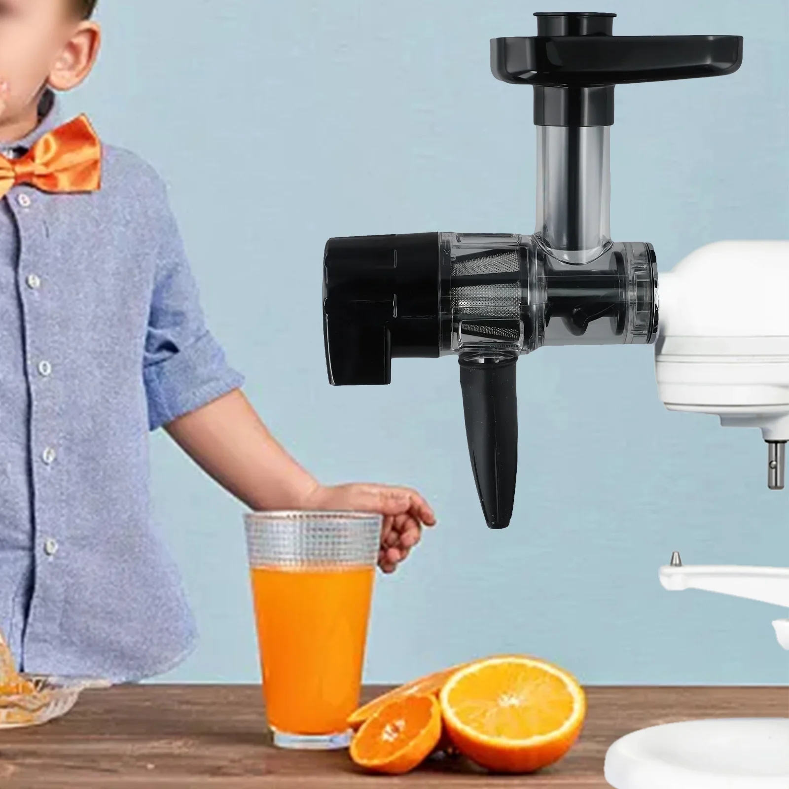 

Health & Fresh Slow Juicer Attachment for KitchenAid Stand Mixers Suitable for Various Sizes of Fruits and Vegetables