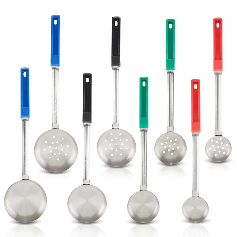 

AEE4-Portion Control Serving Utensil Set,Stainless Steel Portion Control Serving Spoon 8 Piece Combo Set 2Oz, 4Oz,6Oz,8Oz