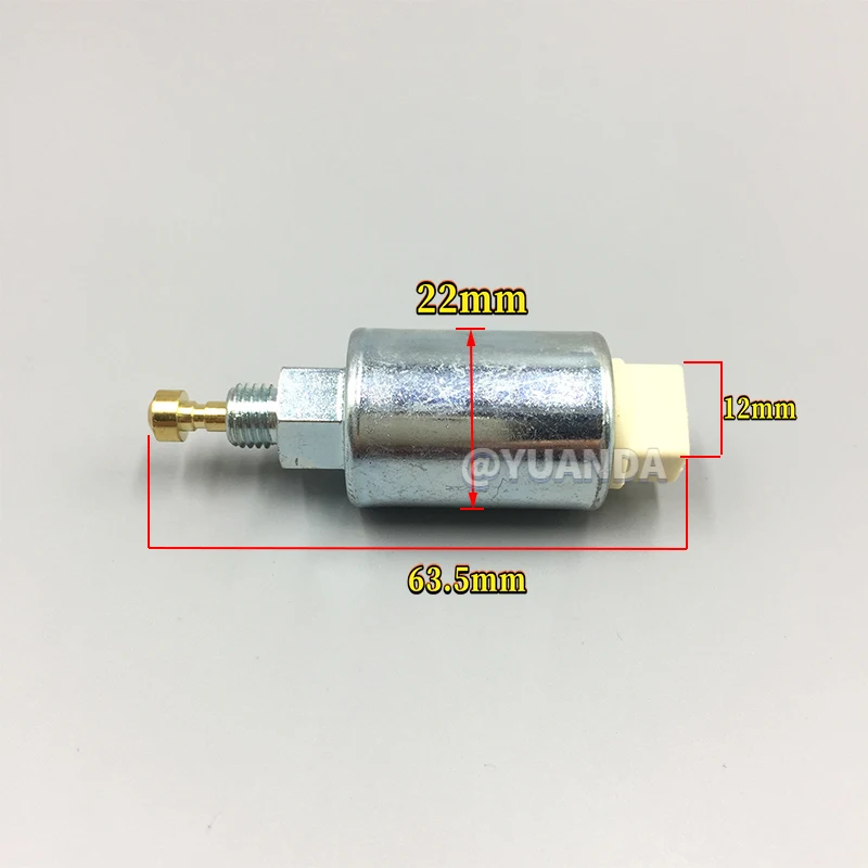 Carburetor Fuel Solenoid Valve For Briggs & Stratton 596038, 695423, 699915 699878 Lawn Mower Accessories