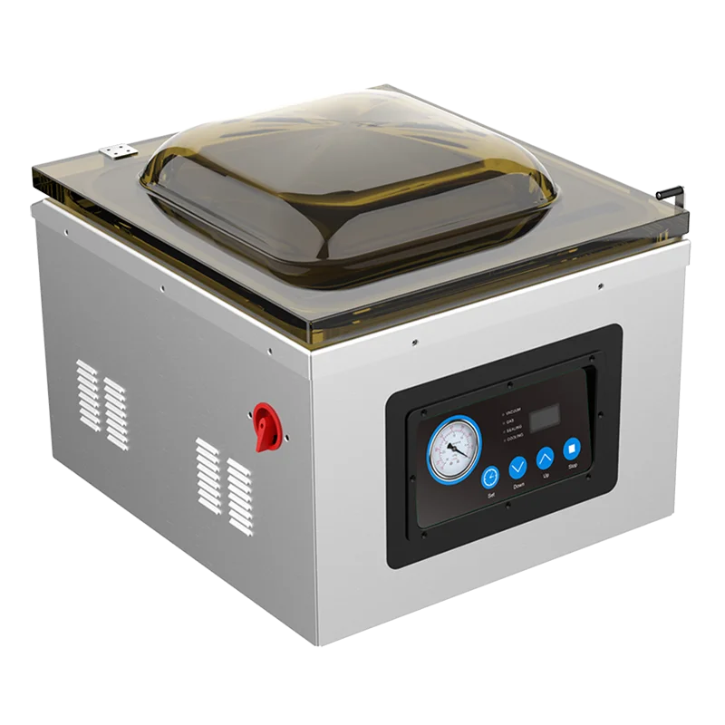 Chamber Desk Type Industrial Pump Vacuum Sealers for Apparel Food Steak Commodity Chemical Liquid for Bag