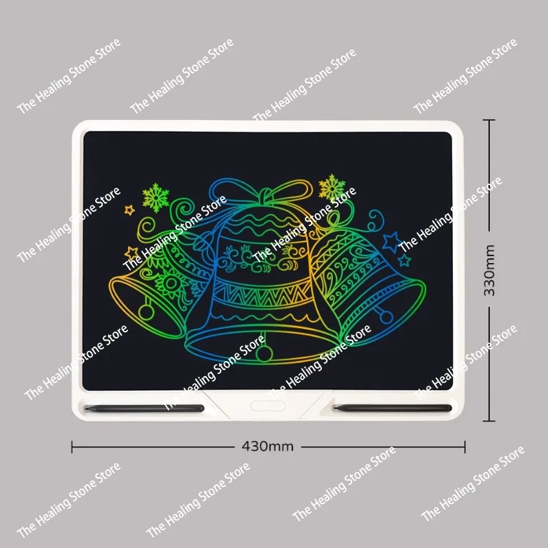 لوحة رسم إلكترونية LCD مقاس 20 بوصة، لوحة رسم جرافيتي ملونة للكتابة على الجدران، لوحة رقمية #5