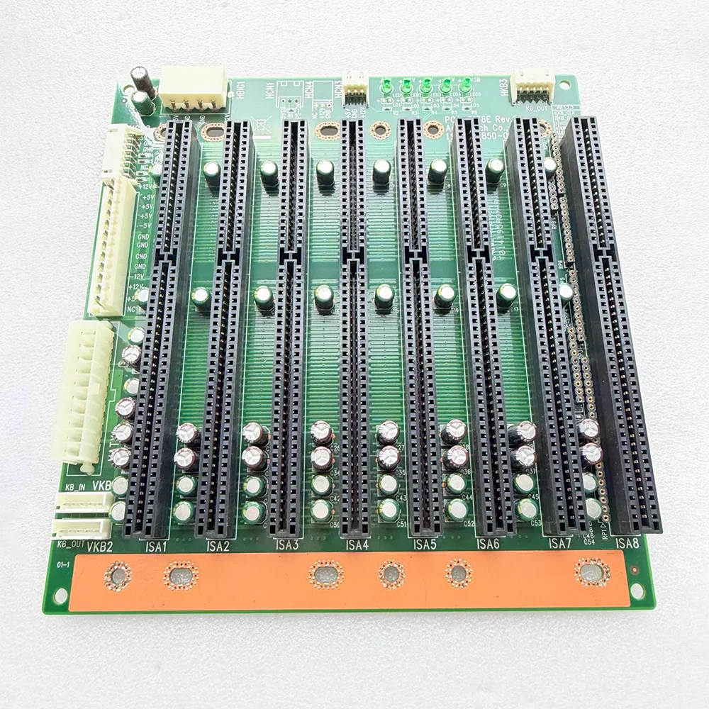 PCA-6108E Rev.C2 Half-size SBC Industrial Backplane 8*ISA  High Quality - Fast Shipping