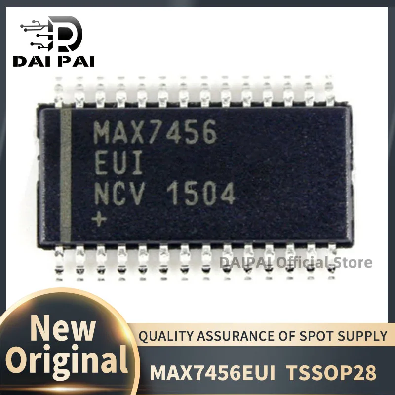(5Pcs-10Pcs/Lot) 100% New original MAX7456EUI MAX7456EUI+ MAX7456 TSSOP28 In Stock