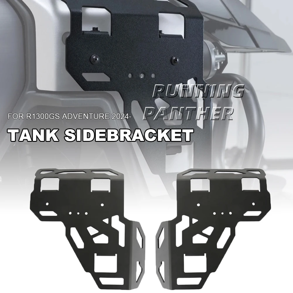 

For BMW R 1300 GS Adventure GS1300 ADV 2024 2025 Luggage Rack Holder Black NEW Fuel Tank Rack Side Bracket