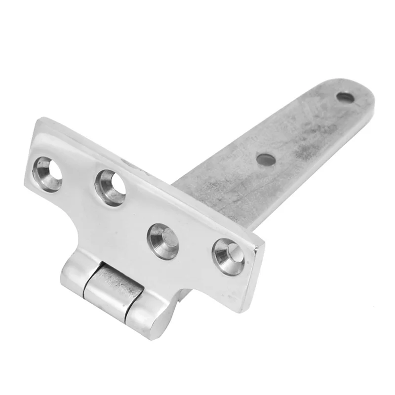 ABKY-بوابة الباب T نوع المفصلي المنزل سميكة الفولاذ المقاوم للصدأ بعقب المفصلي 151X75x4.5 مللي متر أجزاء #5