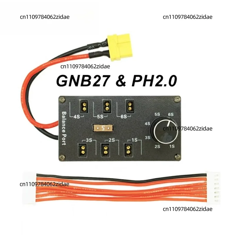For VIFLY WhoopSeriesBoard 1S Series Charging Board 6-Port FPV Tiny Whoop D6Pro