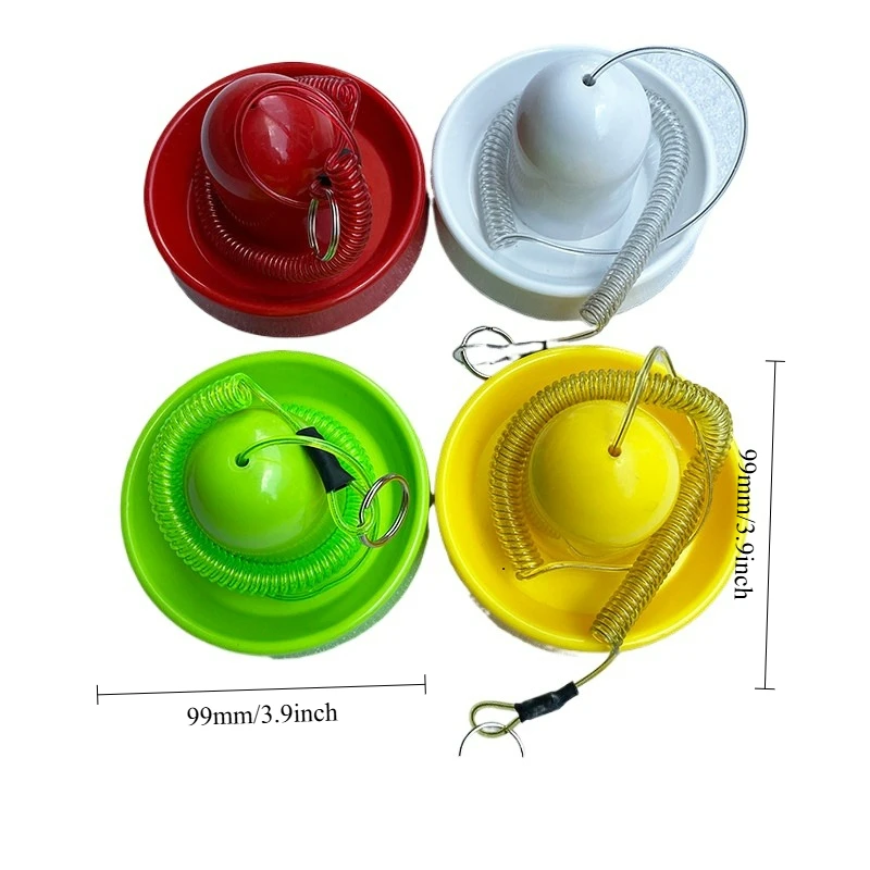 Air Hockey Handle Accessories with Rope for Table Game Striker Pusher Ice Hockey Pusher Rope and String