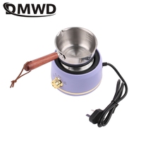 Mini Electric Stove Thermostatic heating furnace Tea warmer Coffee Milk Heater Wax/Chocolate melting Machine Stainless steel Pot