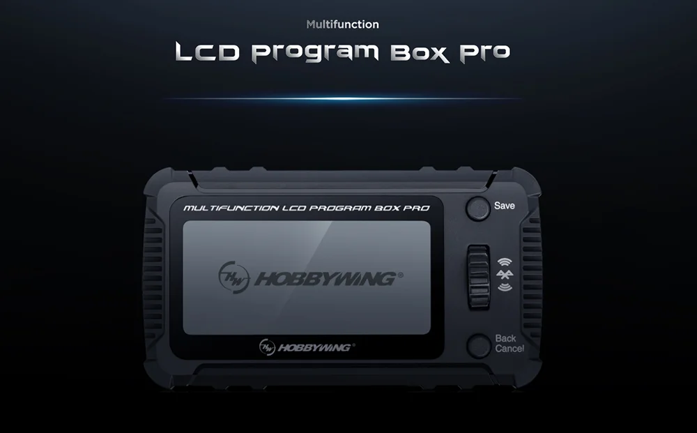 HobbyWing LCD Program Box Pro programming card for RC Model Car Boat Airplane PLATINUM XERUN EZRUN electrical tuning Accessories