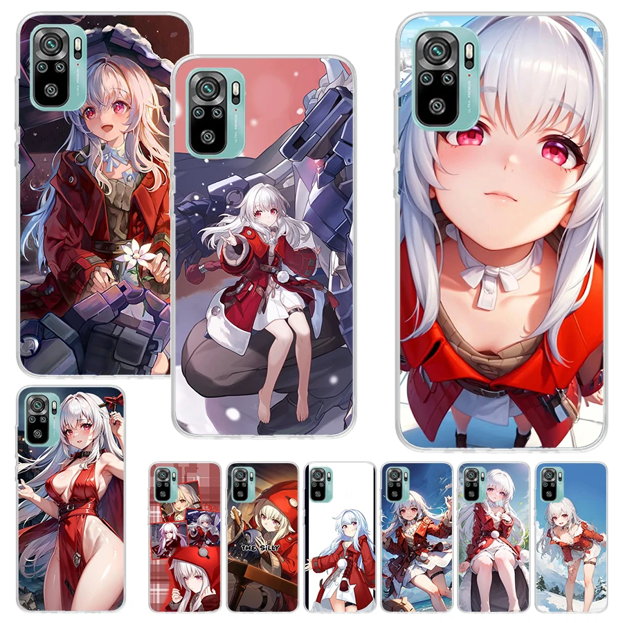 Honkai Star Rail Clara Phone Case For Xiaomi Redmi Note 13 12S 12 10 10S 11 11S 11E Pro Plus 11T 9 9S 9T 8 8T 7 Soft Silicone Sh