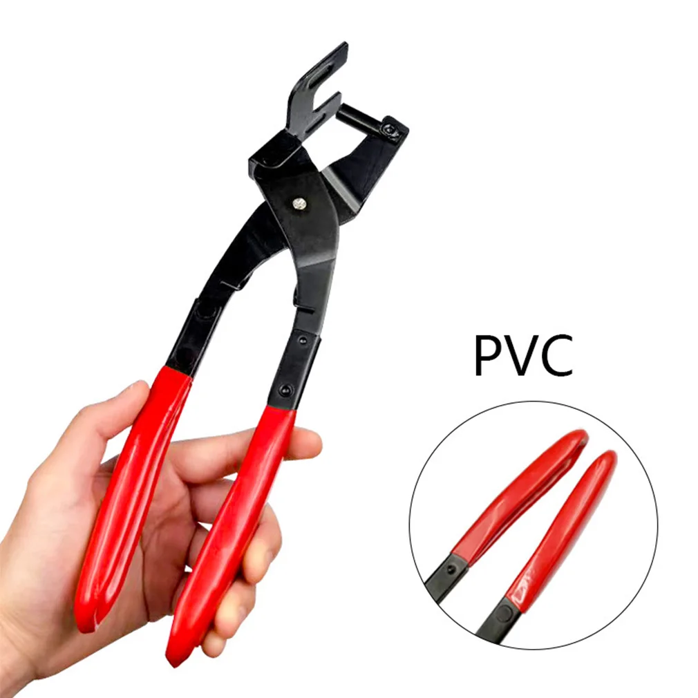 

Car Exhaust Hanger Removal Puller Exhaust Pipe Gasket Removal Plier Car Exhaust Rubber Pad Pliers Non-slip Handle Tool Wholesale
