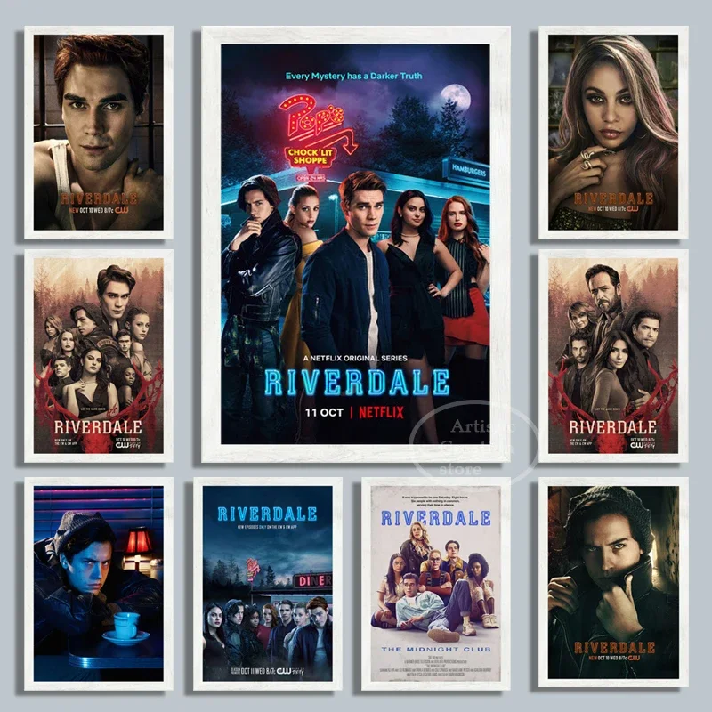 Riverdale Poster Season 3 Tv Series Show Movie Canvas Art Painting and HD Prints Picture for Bedroom Decor Cuadros Decorativos