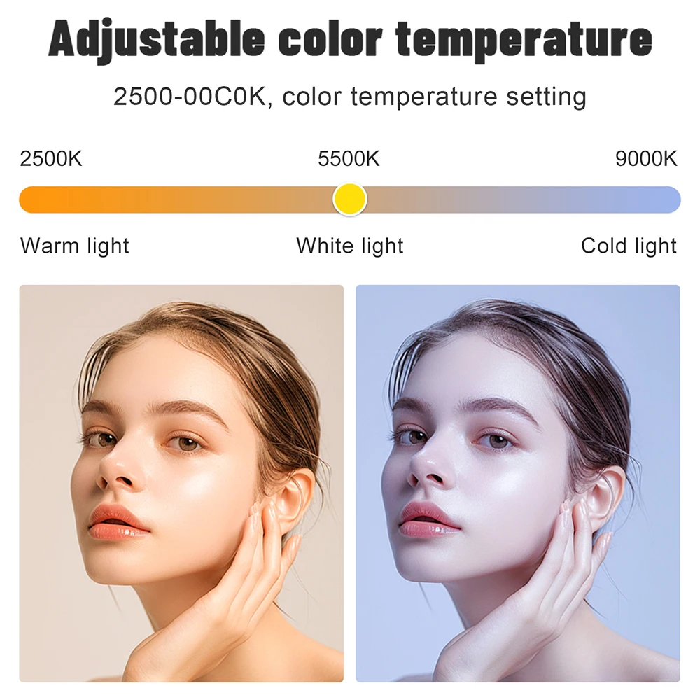 RGB Handheld Stick Light Wand หลอด LED Video Light Barndoor CRI 95 + 2500 K-9000 K 2600 mAh การถ่ายภาพแสงเติมโคมไฟ